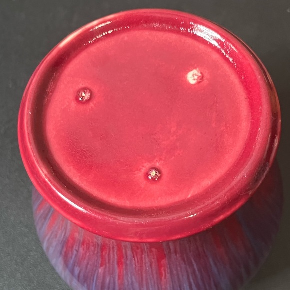 Beautiful Vintage Flambé Porcelain Vase Oxblood/Sang de Boeuf - Picture 10 of 12